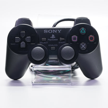 PS2 Ovládač Dualshock čierny - Originál