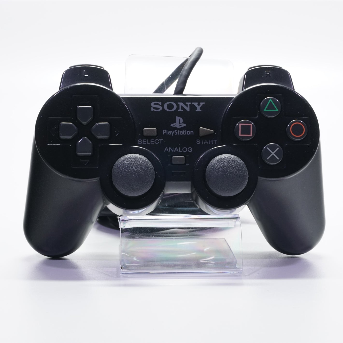 PS2 Ovládač Dualshock čierny - Originál