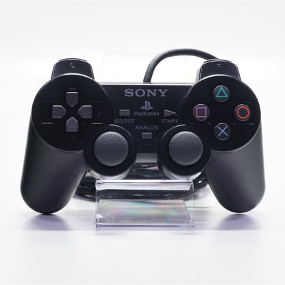 PS2 Ovládač Dualshock čierny - Originál