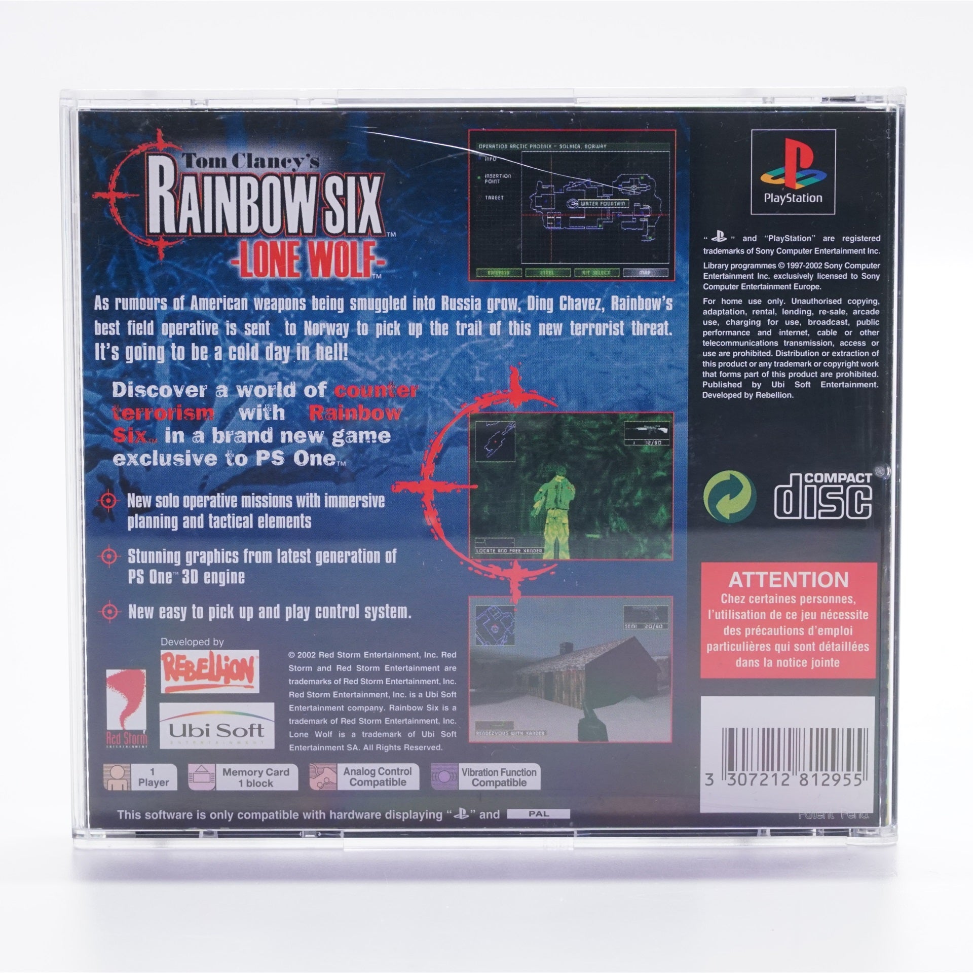 Rainbow Six Lone Wolf (PS1)