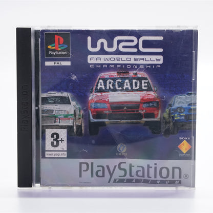 WRC FIA World Rally Championship Arcade [Platinum] (PS1)