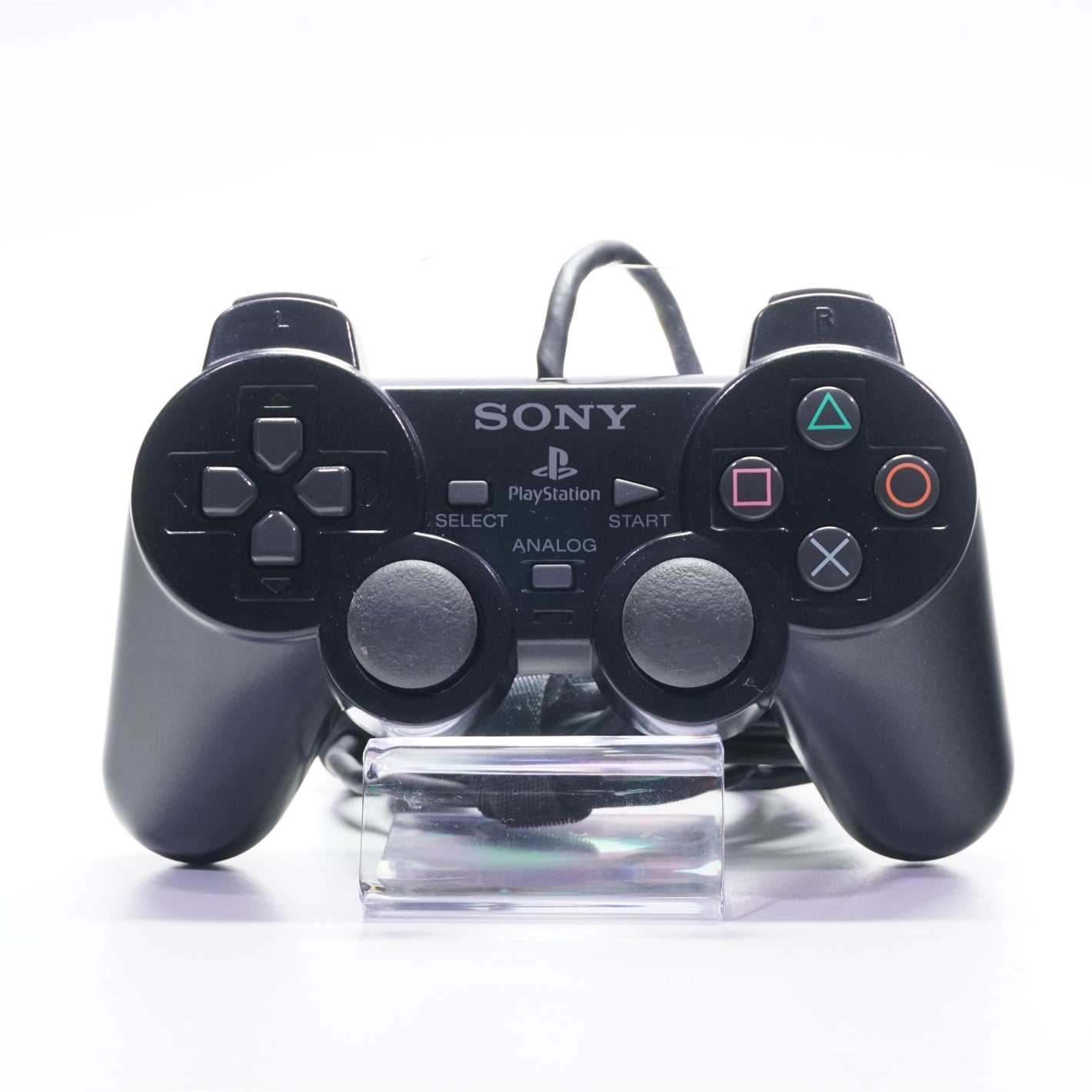 PS2 Ovládač Dualshock čierny - Originál