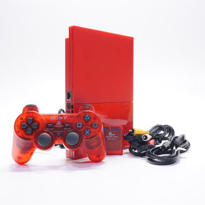 Sony PS2 SCPH-90000 (Cinnabar Red)
