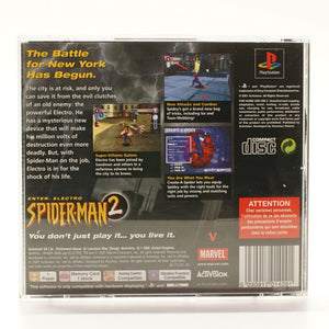Spiderman 2 Enter Electro (PS1)
