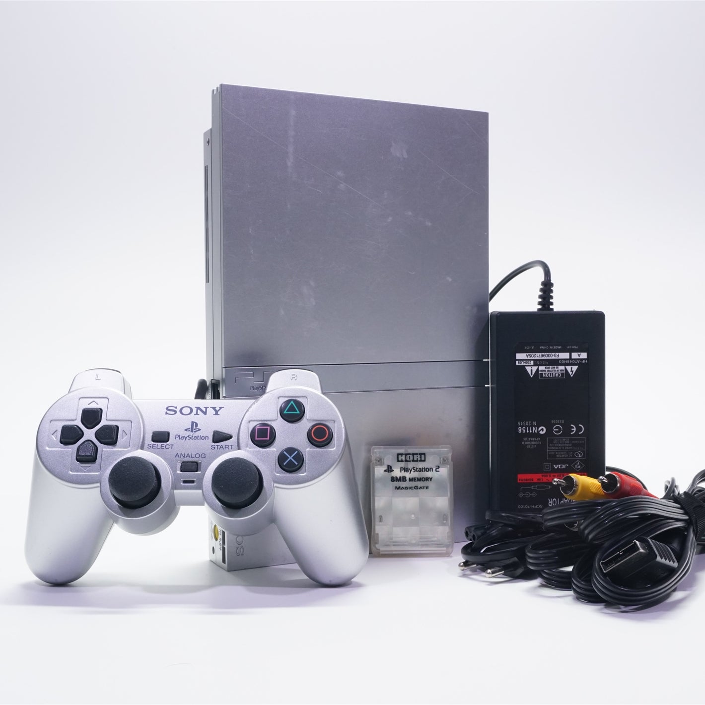 Sony PS2 SCPH-75004 (Silver)