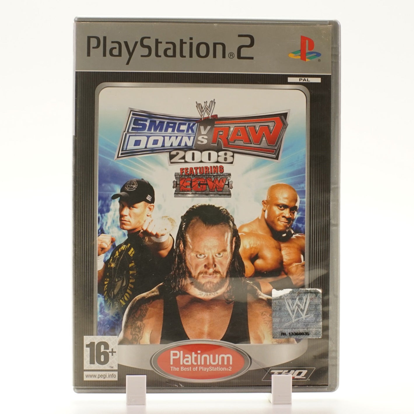 WWE Smackdown vs. Raw 2008 [Platinum] (PS2)