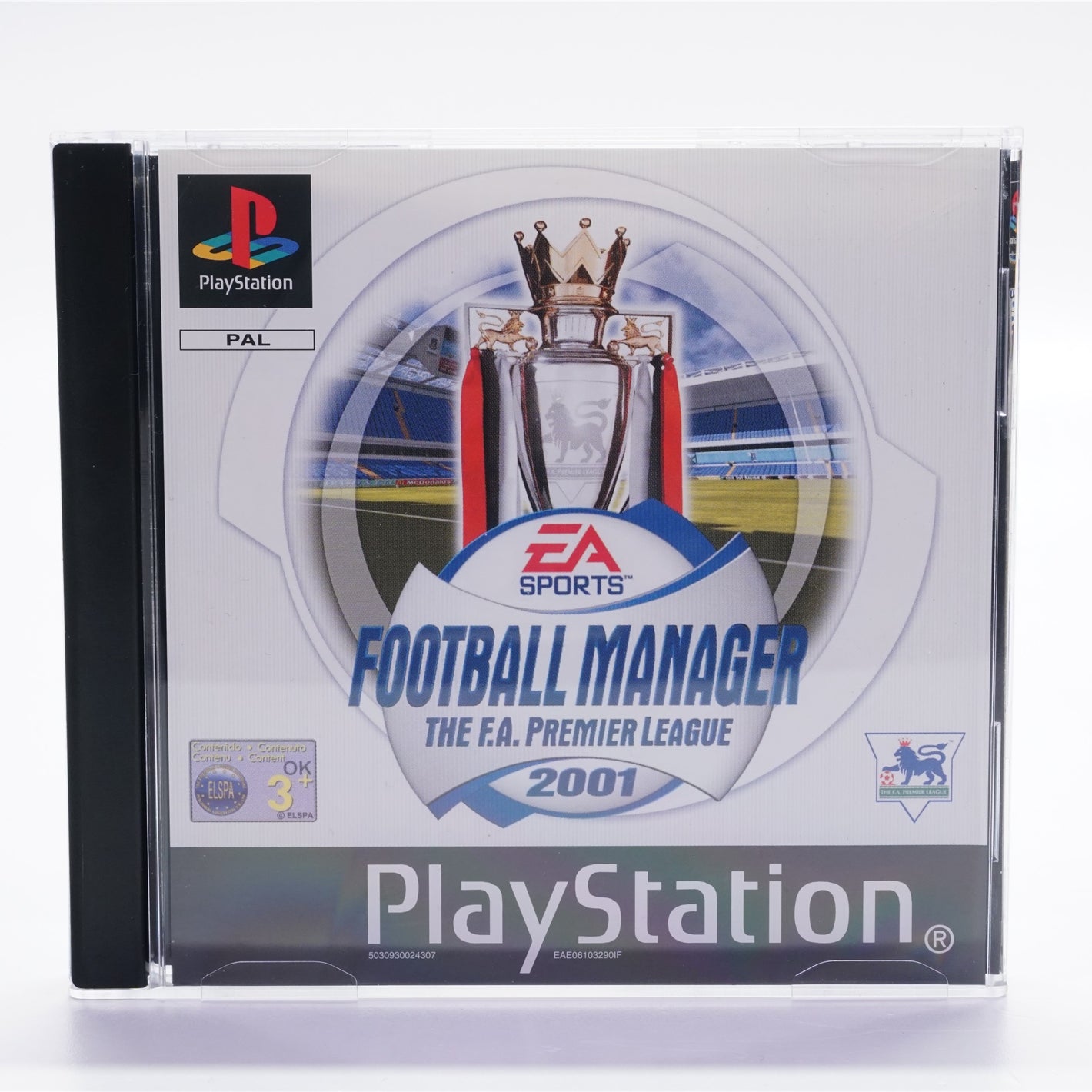 FA Premier League Football Manager 2001 (PS1)