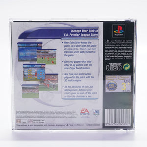 FA Premier League Football Manager 2001 (PS1)