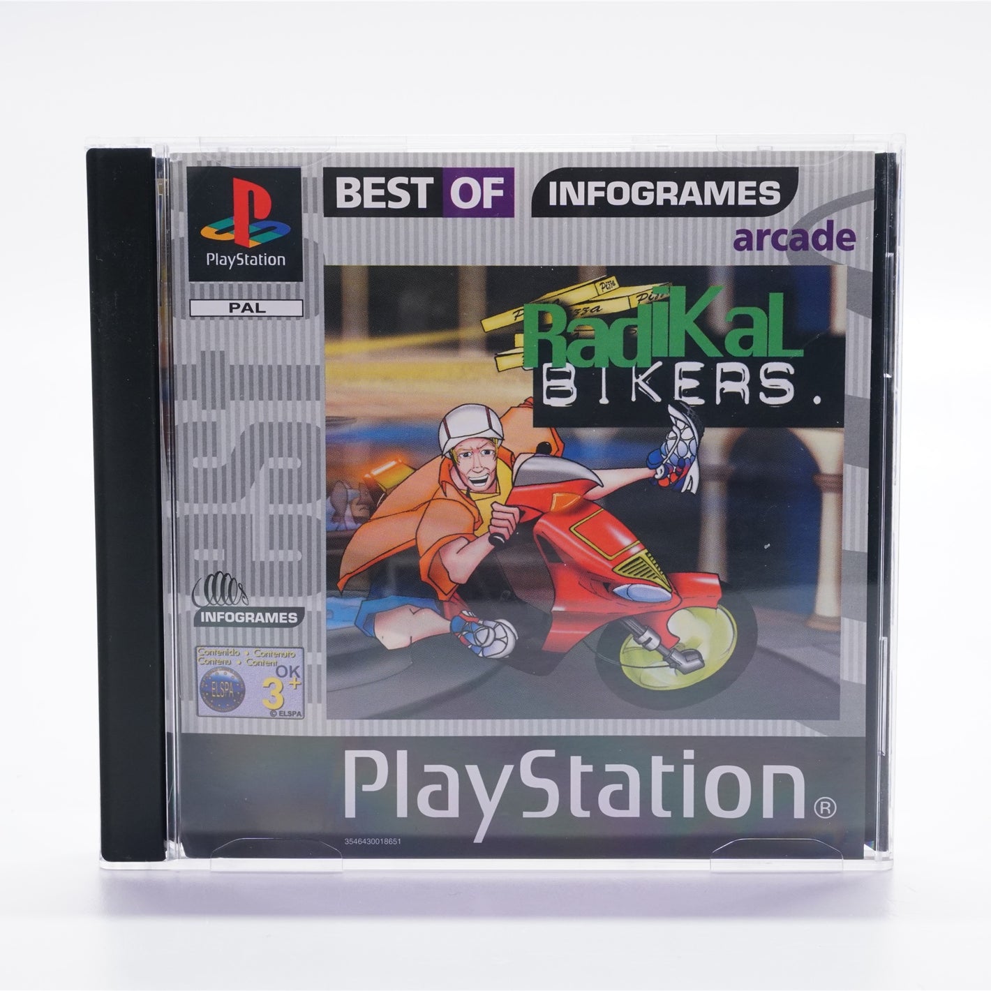 Radikal Bikers [Best Of Infogrames] (PS1)