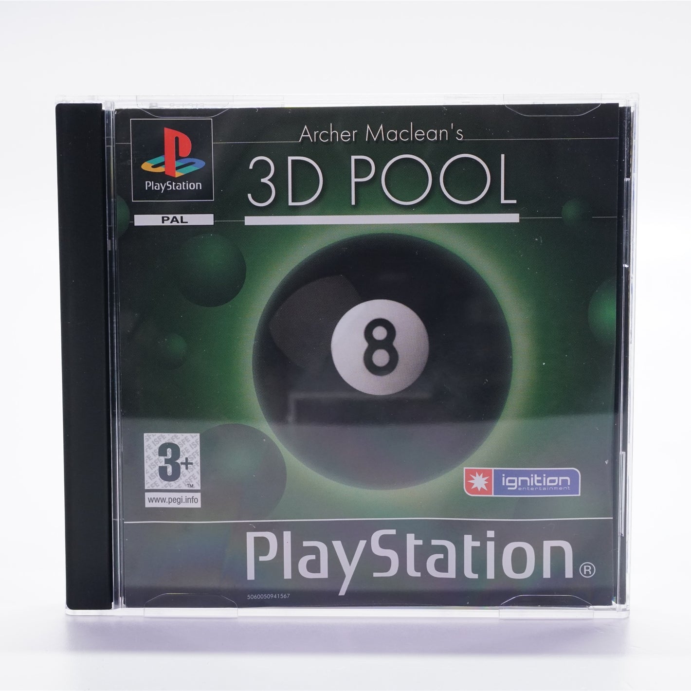 Archer Maclean's 3D Pool (PS1)
