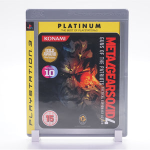 Metal Gear Solid 4: Guns of the Patriots [Platinum] (PS3)